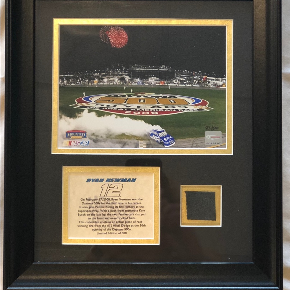 Ryan Newman #12 Authentic Memorabilia